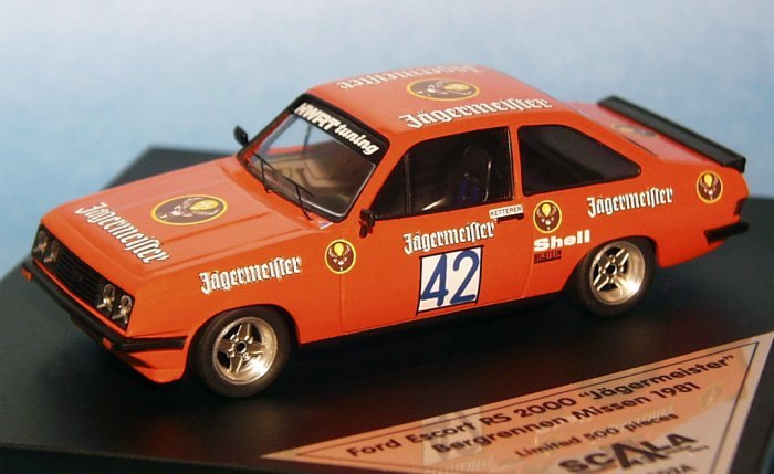 Trofeumodels Ford Escort Mk2 RS 2000
