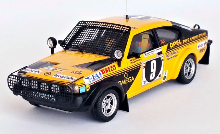 Trofeu Modellino Opel Kadett GT/E Ypres 1977 Scala 1/43 - No.20 Tricot / Symens - Foto 2