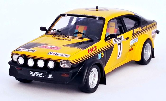 Trofeu 1:43 TROFEU Opel Kadett Gt/E #3 Rally Montecarlo 1976 Mikkola Billstam TRDSN05 M 