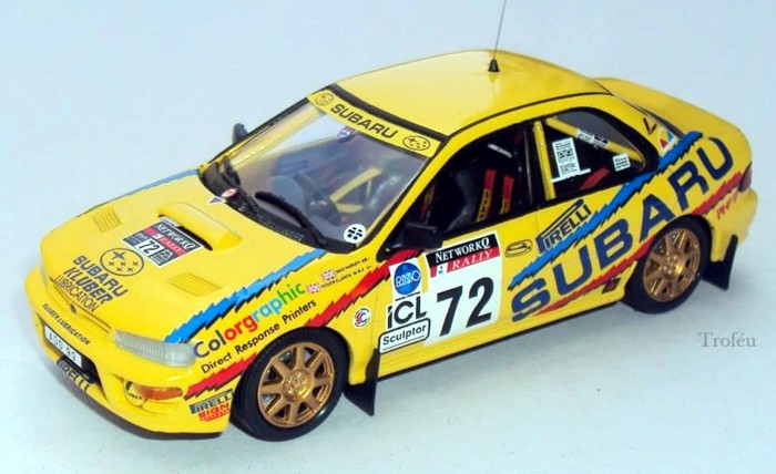 Subaru Impreza 555 Rallye El Corte Ingles 1997 Ponce 1:43 Trofeu PM-R 007 