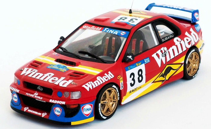 Trofeu 1/43 - Subaru Impreza WRC N°17 Safari Rally 2000 - Très Bon état