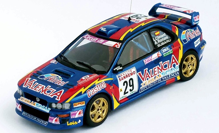 1:43 MOD Lehtinen Trofeu subaru impreza WRC RAC UK Rally 2002 Mikko Hirvonen/J 