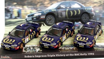 TROFEU AME03 SUBARU IMPREZA model rally car set Colin McRae RAC Rally 1993 1:43 