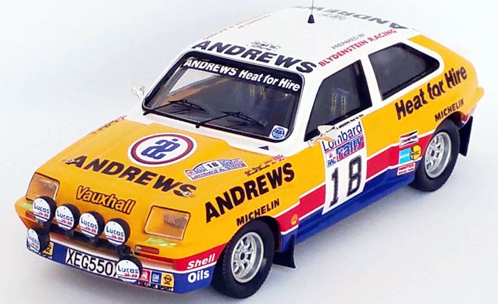 Trofeu 1 43 VAUXHALL Chevette HSR Brookes Lombard RAC Rally 1982 Lim X300 for sale online