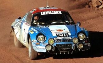 Trofeu Alpine Renault A110 Sanremo Rally 1981 - Miniature 1/43 En Boîte AG J3