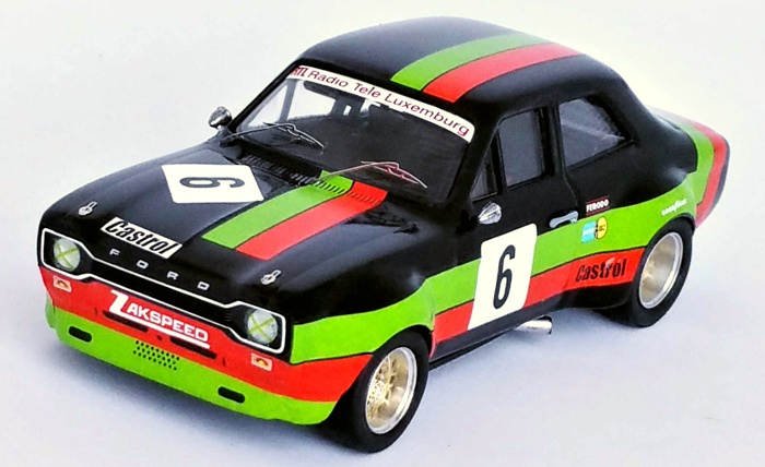 FORD ESCORT RS Mk I Yvette Fontaine Coupes Benelux Zandvoort 1971 1:43