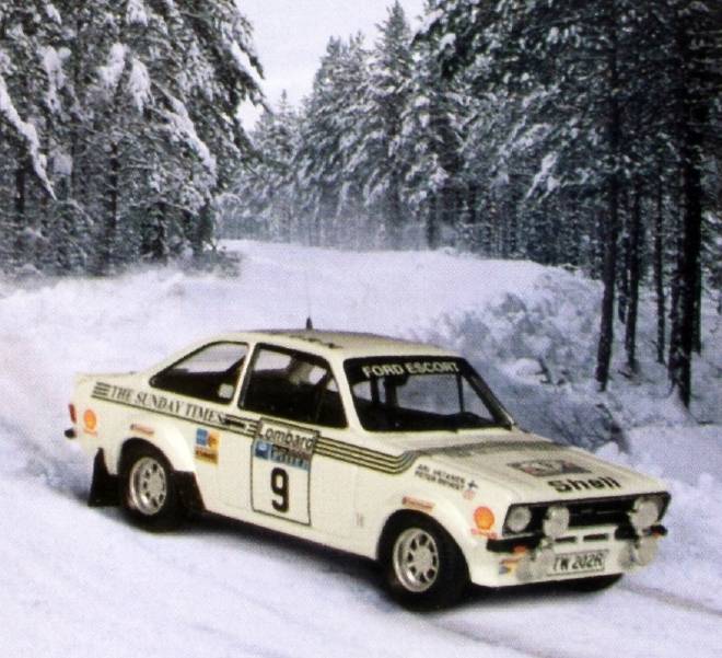 Troféu 1/43 Rallye 1000 Lakes 68 Ford Escort RS1600 TC Mikkola