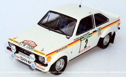 Miniature Voiture Trofeu - Ford Escort Mk2 Portugal 1983 - N°17 Borges - Échelle 1/43 - NEUF