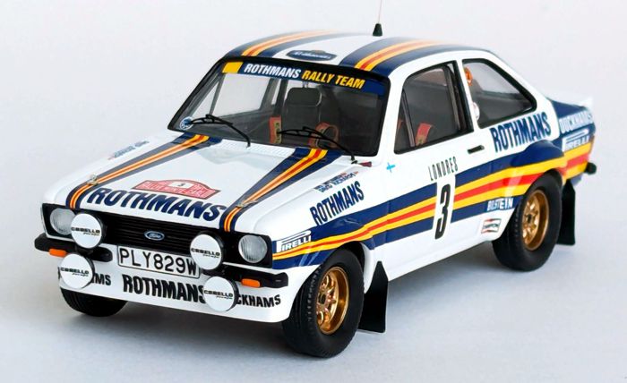 Trofeu / Spark 1/43 - Ford Escort Mk2 Monte Carlo 1980 N°39 Koob/Jacoby - Précommande/Neuf