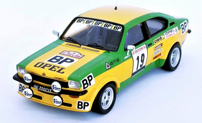 Miniature Opel Kadett GT/E RAC Rally 1975 N°23 - Trofeu 1/43 - Résine - Précommande