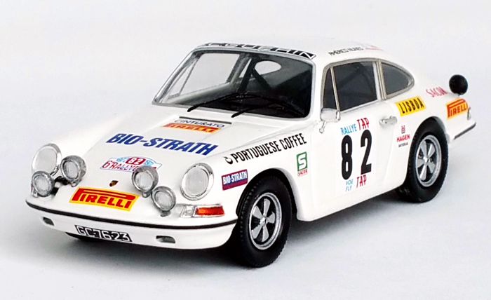 PORSCHE 911 S East African Safari Rallye Rallye 1970 Zasada 1:43 Trofeu