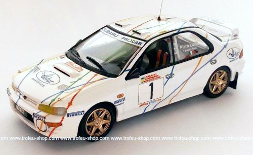 Miniature Trofeu 622 – Subaru Impreza WRC N°1 Safari Rally 1996 – 1/43