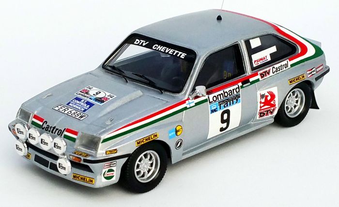 Miniature Trofeu 1/43 - Vauxhall Chevette HSR - Rallye Du Portugal 1982